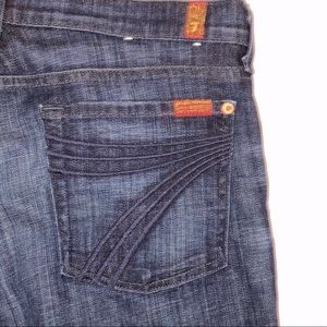 7 For All Mankind Cropped Dojo Jeans